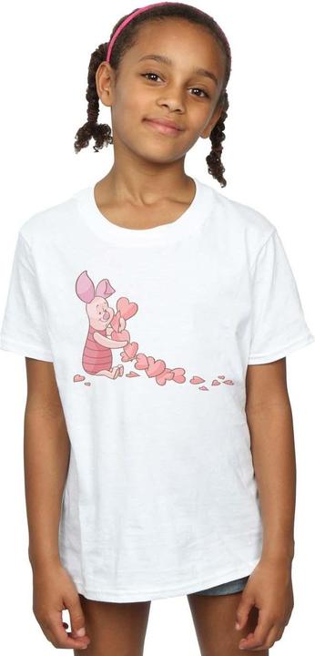 Produktbild Disney Winnie The Pooh Piglet Chain Of Hearts TShirt Mädchen (104)
