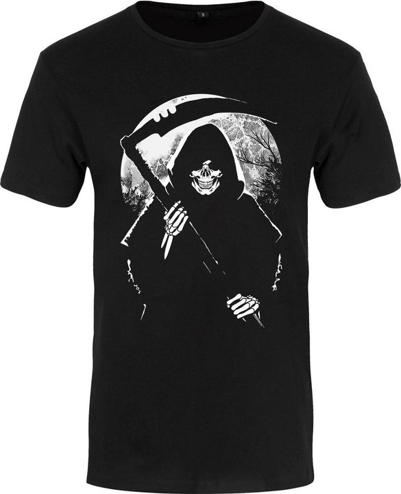 Produktbild Grindstore TShirt mit Sensenmann und Mond (S)
