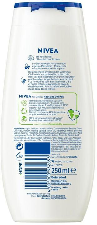 Produktbild NIVEA Diamond & Argan Oil Pflegedusche (250 ml)