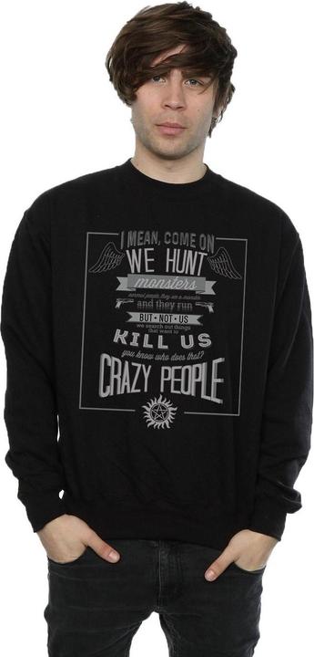 Produktbild Supernatural Crazy People Sweatshirt (XL)