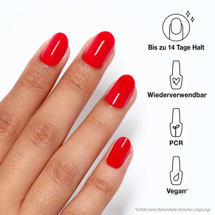 Actual product image OPI Xpress/On Nail Art (Artificial nails, Red)