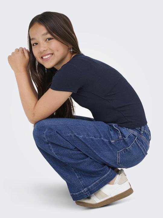 Immagine prodotto Only KOGNEW Weiter Beinschnitt Jeans Jeans mit weitem Bein (134)