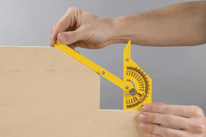 Actual product image kwb Plastic angle gauge