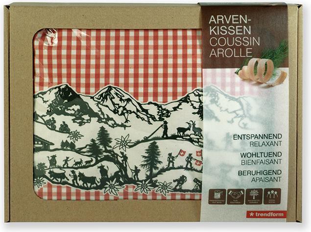 Produktbild Trendform KISSEN Vichy rot (260 x 210 mm)