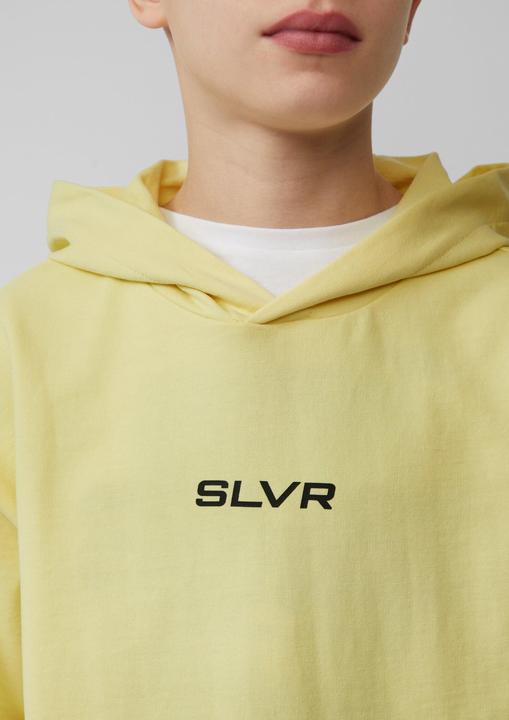 Produktbild S.Oliver Sweatshirt Oversize-Hoodie mit Front- und Rückenprint (134, 140)