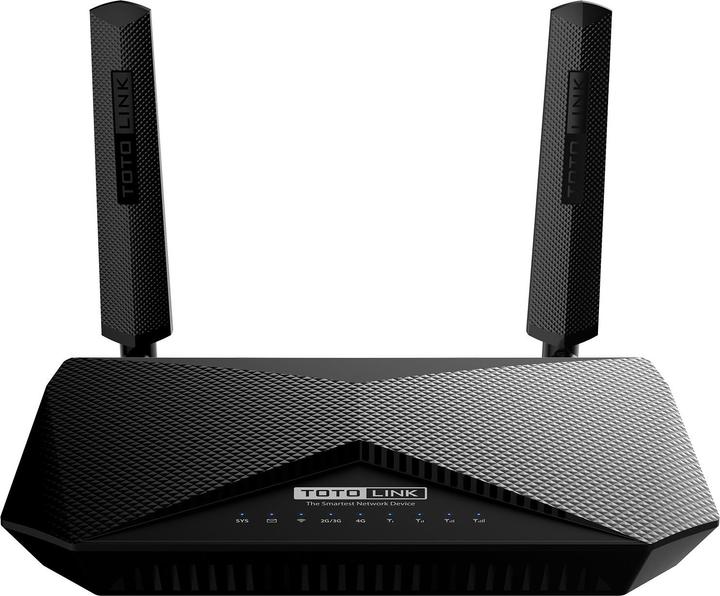 Produktbild Totolink LR1200 Router WiFi AC1200 Dual Band wireless router Fast Ethernet Dual-band ( / ) Black