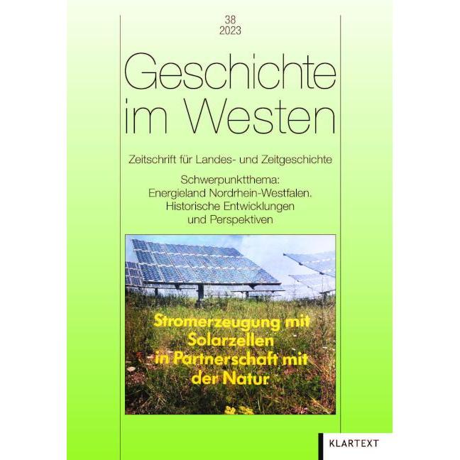 Thumbnail - Geschichte im Westen 38/2023, Fachbücher von Brauweiler Kreis für Landes- und Zeitgeschichte e. V.