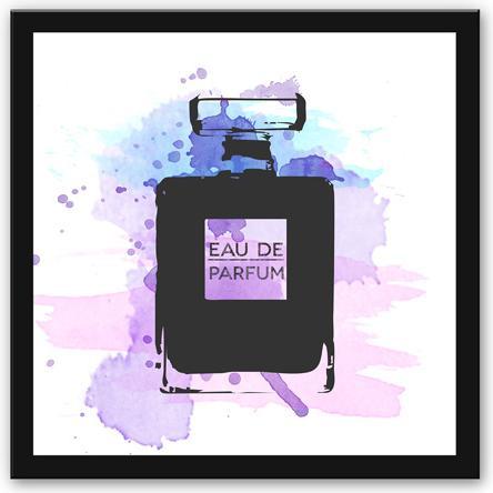 Image du produit Trenddeko Eau de Parfum Aquarelle - Gris (20 x 20 cm)
