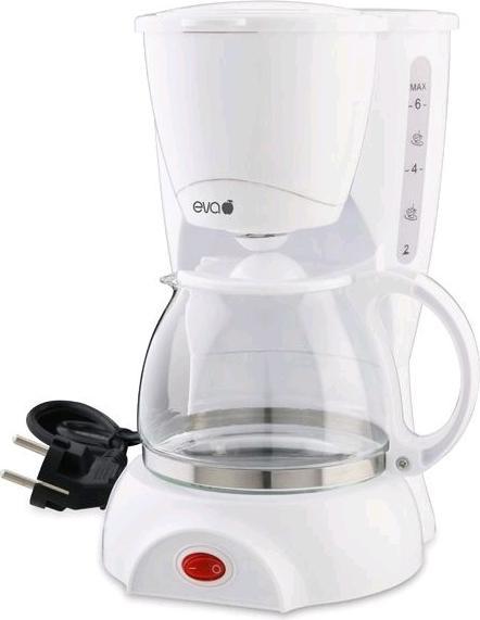 Eva- Kochen und Haushalt Cafetière EvaBlanc 46 tasses, 550 W