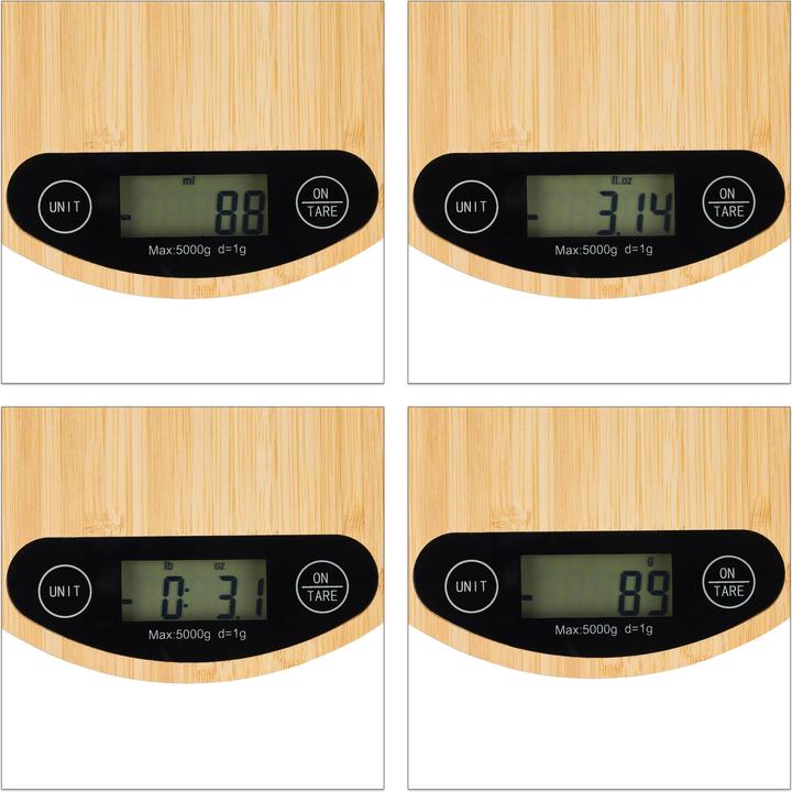 Actual product image Relaxdays Kitchen scales