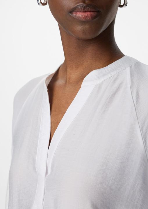 Image du produit Comma Bluse Strukturierte Tunikabluse aus Lyocellmix (44)