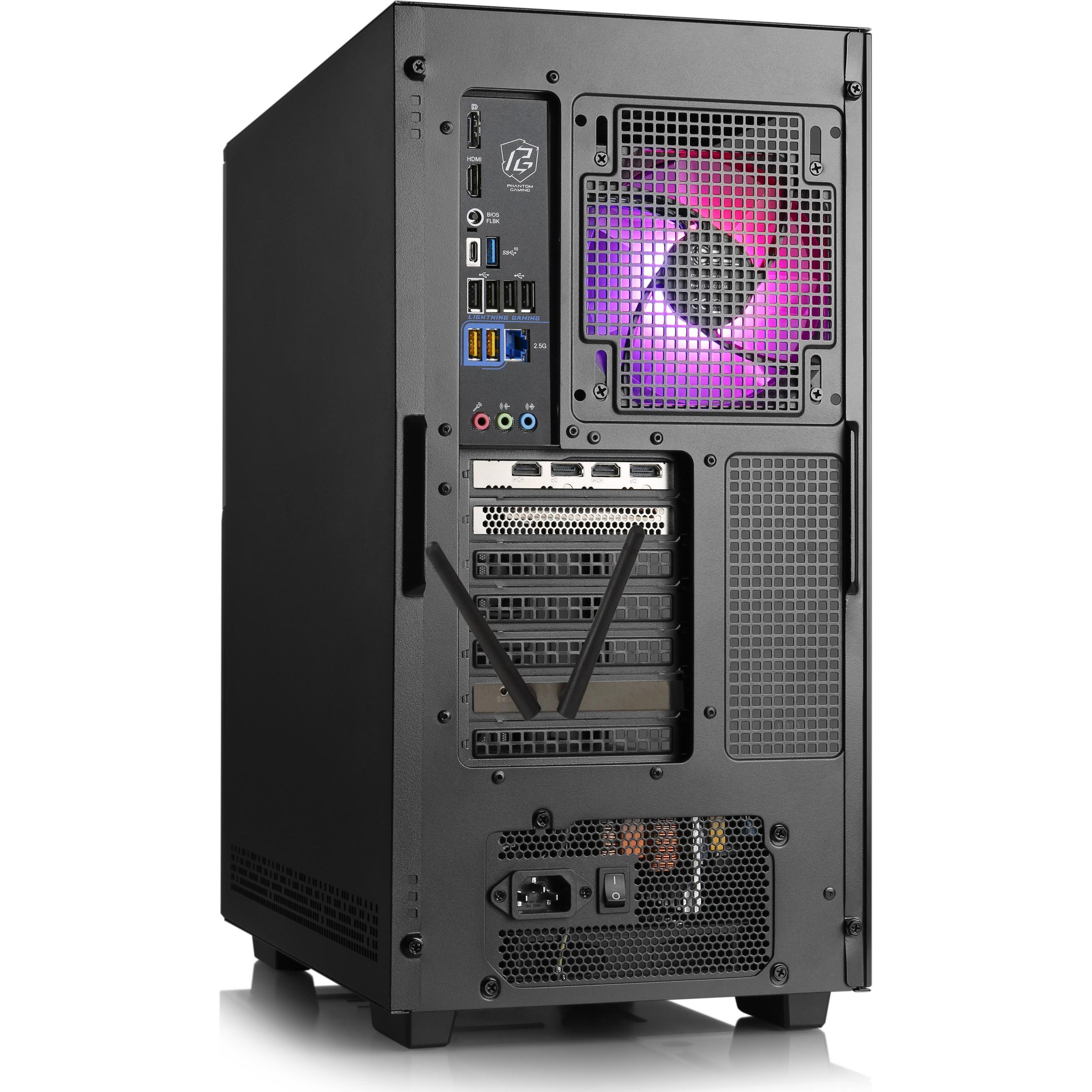 Thumbnail - CSL Gaming PC M10290H (AMD Ryzen 7 7800X3D, 16 GB, 1000 GB, Radeon RX 7900 XT), PC, Schwarz