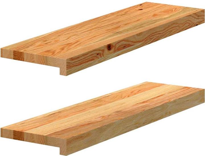 Produktbild VidaXL Fensterbänke 2 Stk. Eiche (20 cm)