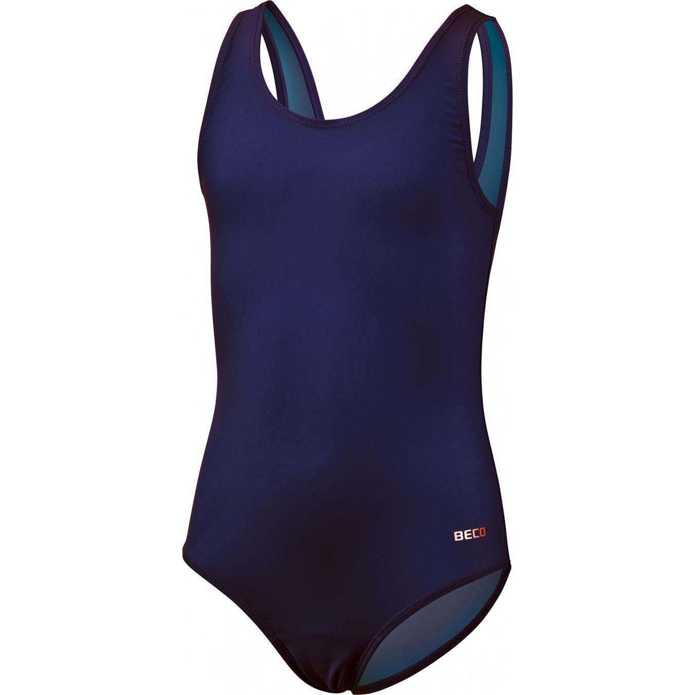 Beco, Mädchen, Badeanzug, Beermann GmbH Badeanzug Mädchen Standard marine 116, Blau, (116)