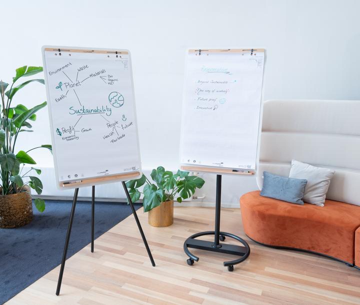 Produktbild Legamaster SKETCH INFINITE Flipchart Dreibein