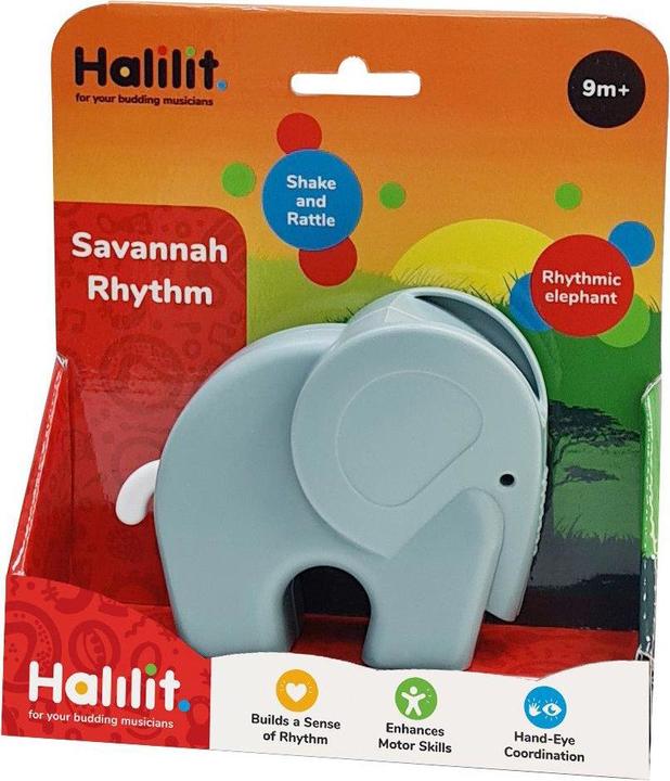 Halilit Rattle "Rhythms of the Savannah: Elephant"