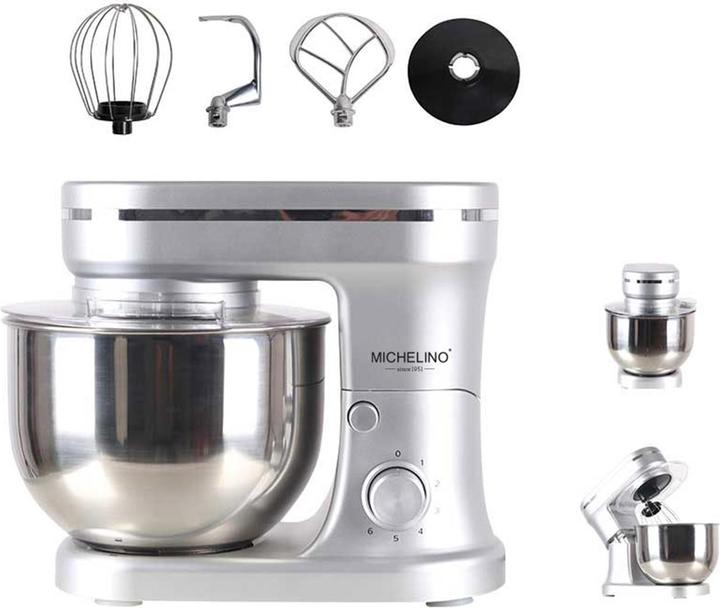 Produktbild Michelino Küchenmaschine 1200 Watt mit Zubehör (1200 W, 5 l)