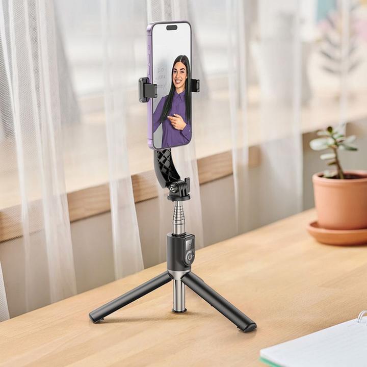 Produktbild Hoco BT Selfie Stick And Tripod Stand K20, schwarz