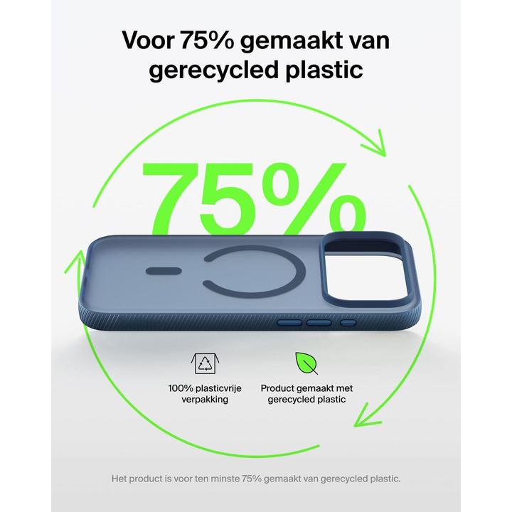 Actual product image Belkin Grip magn. Schutzhülle iPh.17 ProMax dklblau MSA036hqNY (Apple iPhone 17 Pro Max)