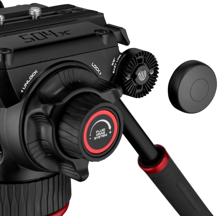 Productafbeelding Manfrotto 504x Vloeistofvideokop (Videokop)