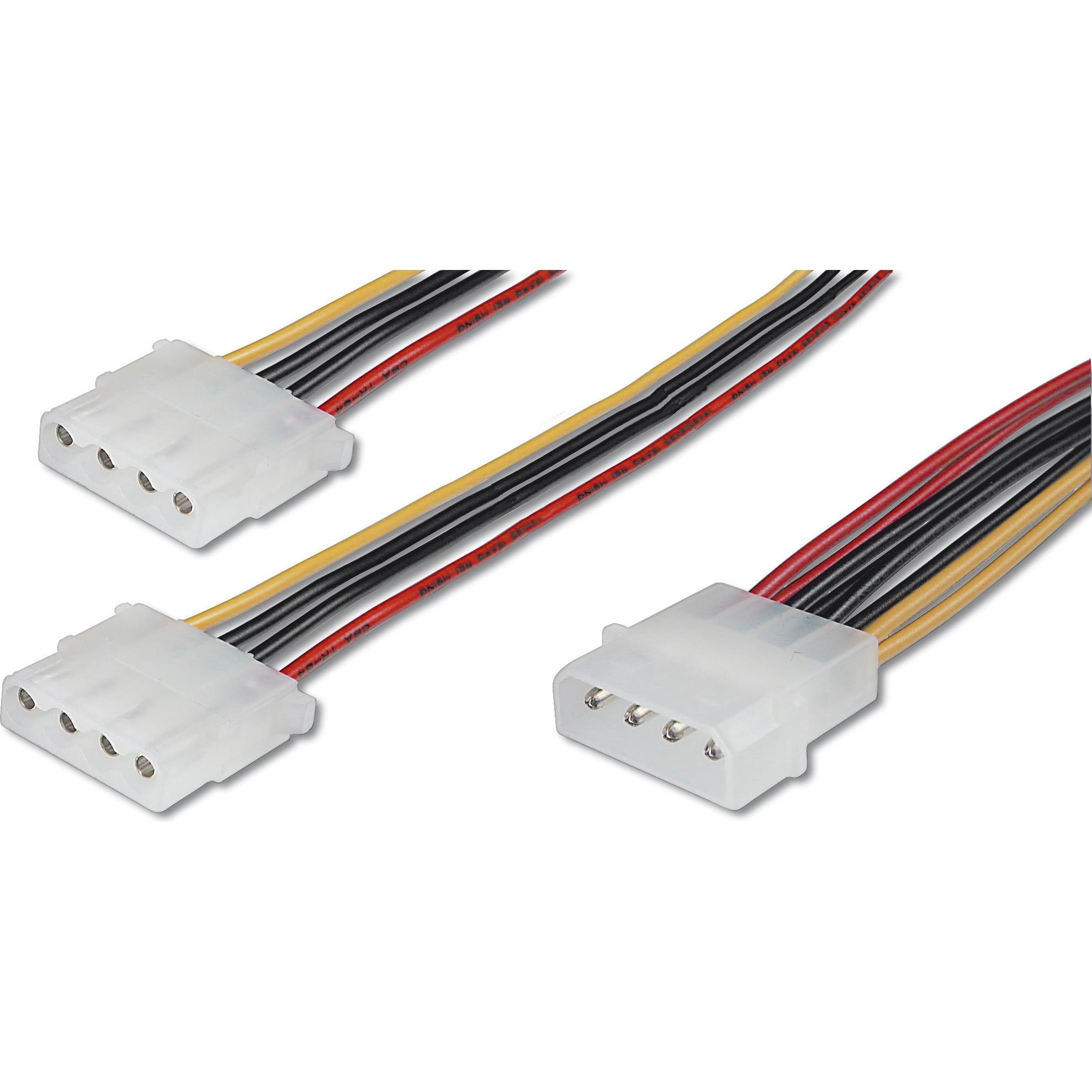 Digitus Internes Y-Stromkabel 0.20m, Interne Kabel (PC)