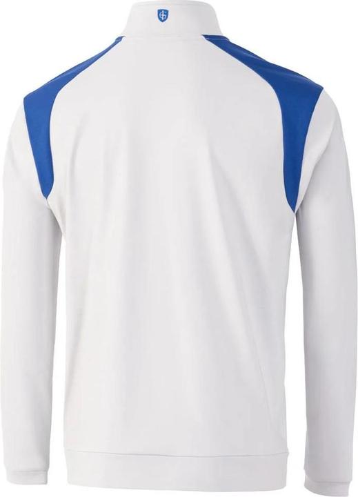 Actual product image Island Green Mens Colour Block Panelled Golf Top Layer (L)