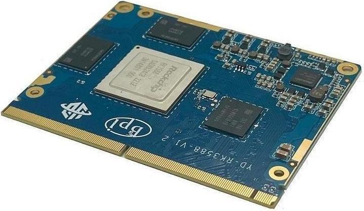 RK3588 GOLD FINGER CORE BOARD V1.4 - -RK3588 Gold finger core board V1.4 (8GB RAM32GB EMMC)