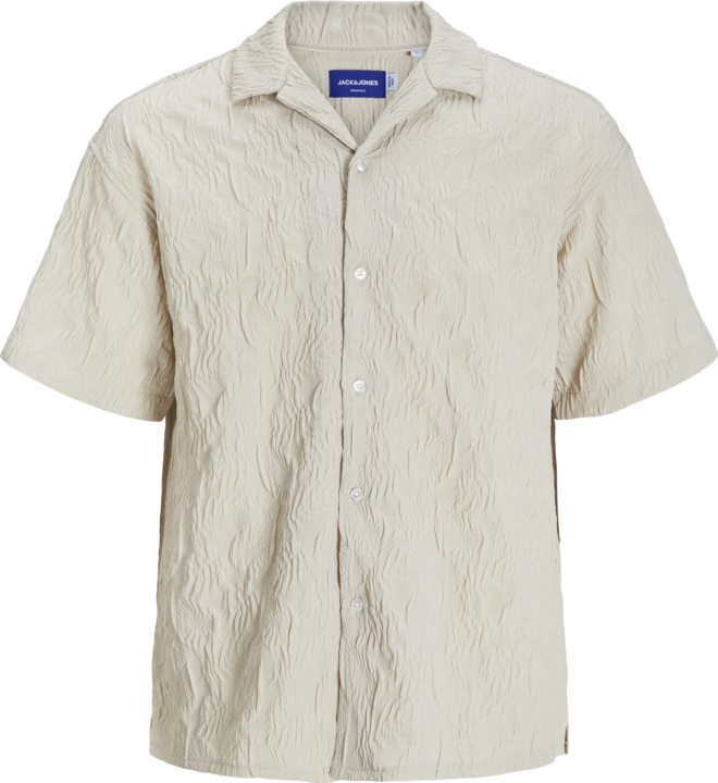 Produktbild Jack & Jones Jorjeff Jacquard Shirt Ss Styd24 (XL)
