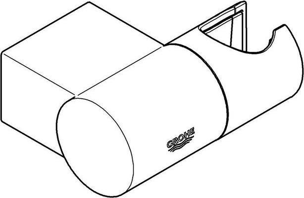 Actual product image Grohe Shower holder, Rainshower, adjustable
