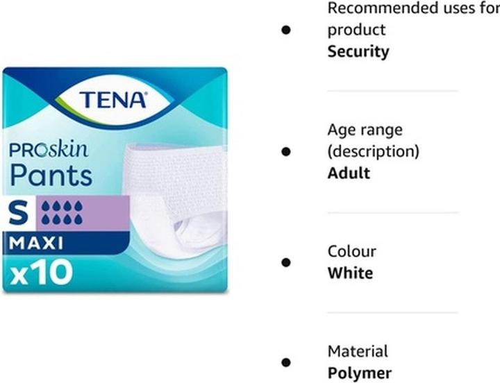 Produktbild Tena Pants Maxi (10 x, Mini)