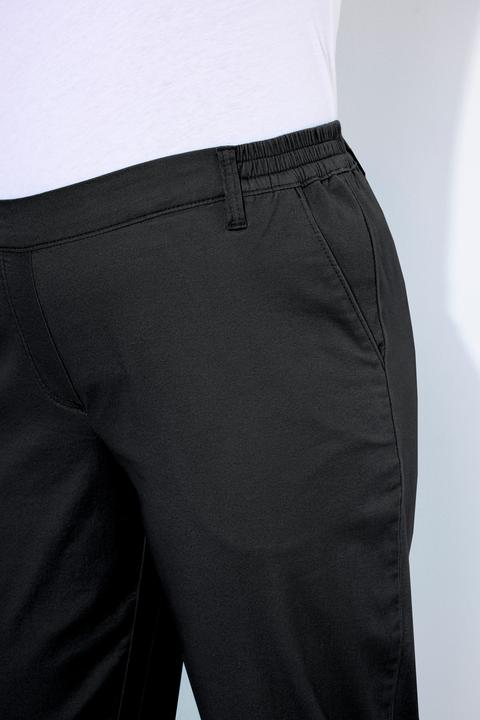 Immagine prodotto Ulla Popken Pantaloni chino modello Rena con cintura parzialmente elastica e taglio della gamba conico (54)