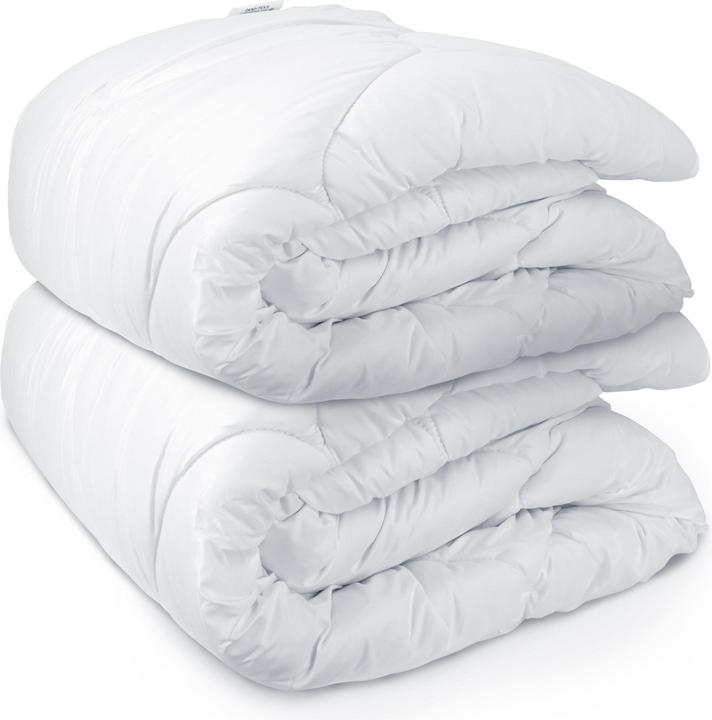 Image du produit Aspero 2 x couette toute l'année CAEN - 9179 (2400 g, 155 x 220 cm)