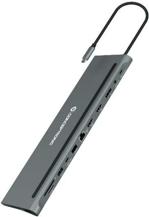 Immagine prodotto Conceptronic 12-in-1 Dockingstation (USB-C, 12 porte)