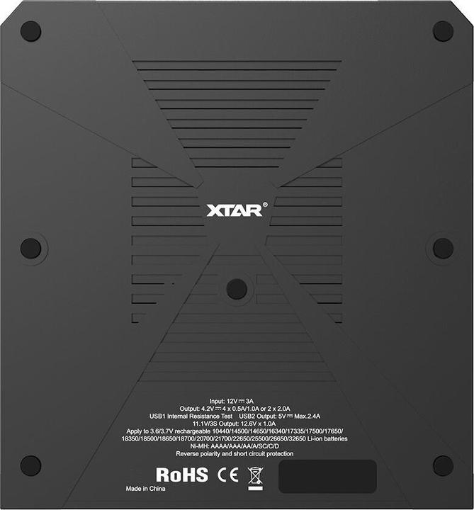 Actual product image Xtar VP4L Plus battery charger (XL)