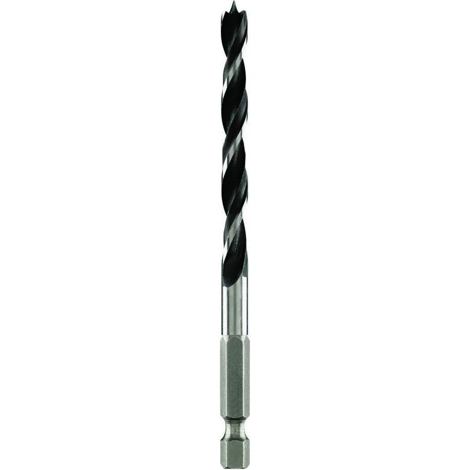 DIY, Bohrereinsatz, Holzspiralbohrer-HSS, 1/4"-Sechskantschaft D= 6,0 mm L= 102 mm (6.0 mm)