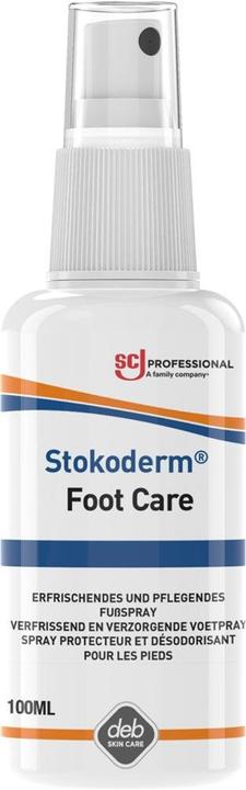 Deb Stoko Spray per piedi Stokoderm® Foot Care 100ml senza silicone/perfumato (Deodorante per piedi e polvere, 100 ml)