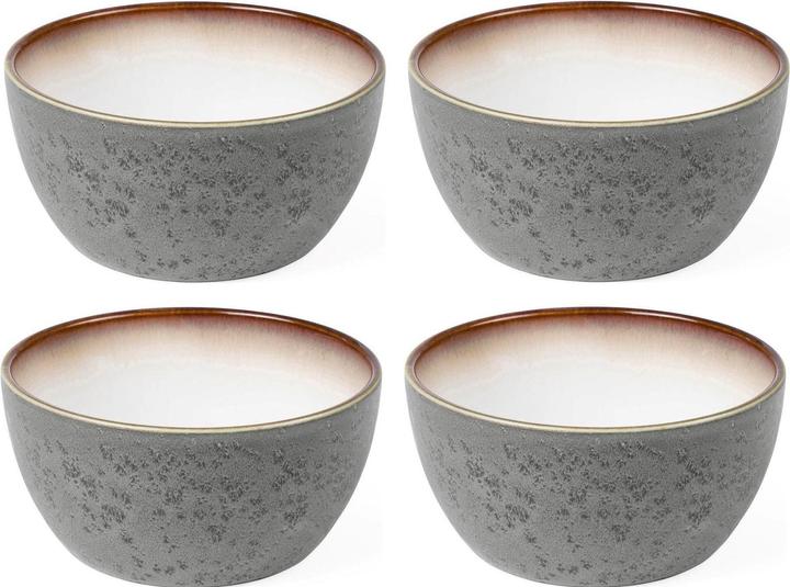 Bitz Zuppiera Ø 14 cm 1 pezzo, Crème Grey (14 cm, 6.55 l, 4x)