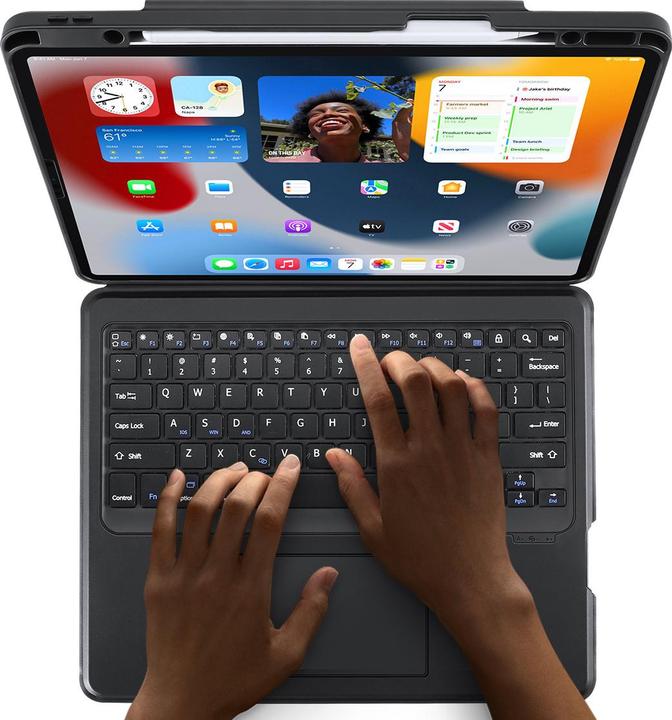 Actual product image Dux Ducis DK Series Keyboard Case (US, iPad Pro 12.9 2020 (4. Gen), iPad Pro 12.9 2021 (5th Gen), iPad Pro 12.9 2022 (6th Gen))