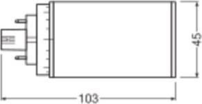 Immagine prodotto Ledvance Lampada compatta a LED (GX24q-1, 6 W, 630 lm, 10 x, F)