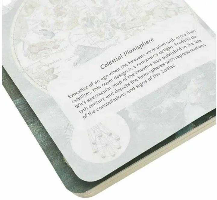 Produktbild Paperblanks Notizheft A6 Himmlische Karte Kariert (A6, Liniert, Harter Einband)