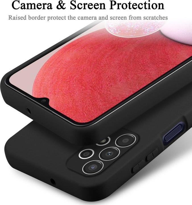 Actual product image Cadorabo Case for Samsung Galaxy A13 4G TPU in liquid protection silicone design (Samsung Galaxy A13)