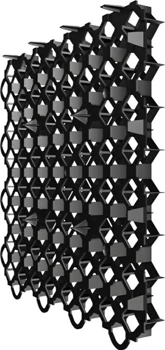 Actual product image Green Split Plastic lawn grids (4 x)