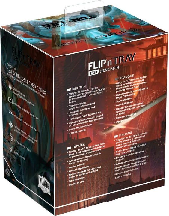 Actual product image Ultimate Guard Flip'n'Tray 133+ Xenoskin Magic: The Gathering | Teenage Mutant Ninja Turtles - Chara