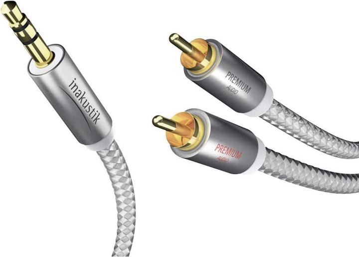 Immagine prodotto Inakustik 3.5mm cinch (5 m, Connettore da 3,5 mm (AUX), Cinch)