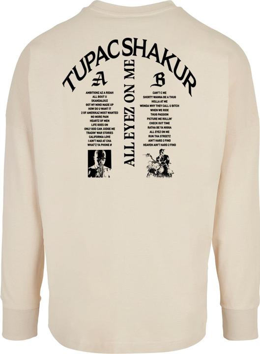 Produktbild Mister Tee X Artist 2Pac All Eyez on me Tracklist Cut On Longsleeve - 173459 (4XL)