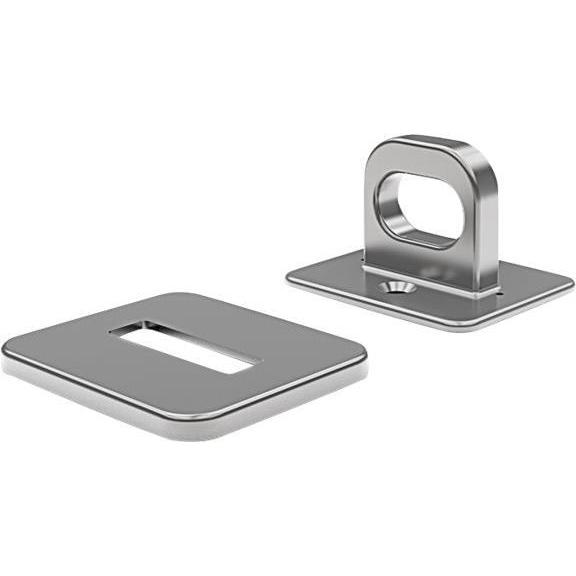 Thumbnail - Maclocks Ankerplatte für Kabelschlösser, Notebook Security, Silber