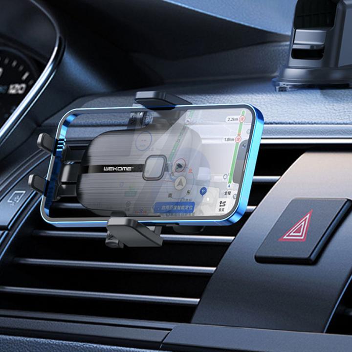Actual product image Wekome Mechanical car holder for phones 4.7"-7.2"
