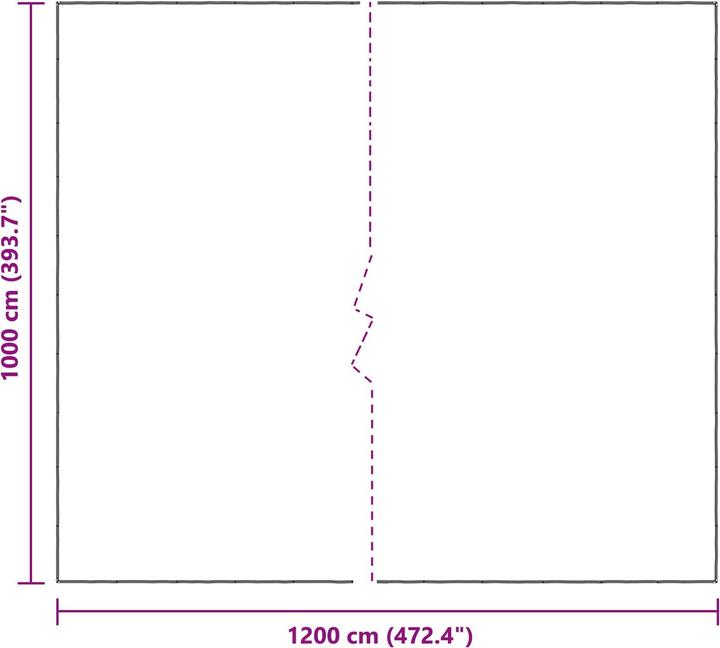 Produktbild vidaXL Outdoor-Planen (12 x 10 m)