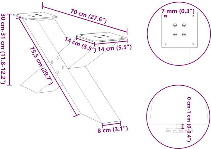 Actual product image vidaXL Othily