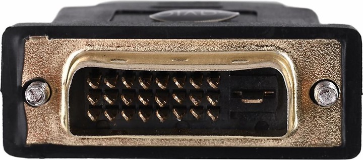 Actual product image Savio CL-21 cable gender changer DVI HDMI Black (DVI, 10 cm)